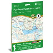 Hardangervidda nordvest Topo 3000